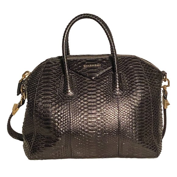 Rare Python Leather Givenchy Antigona Medium - Picture 14 of 15